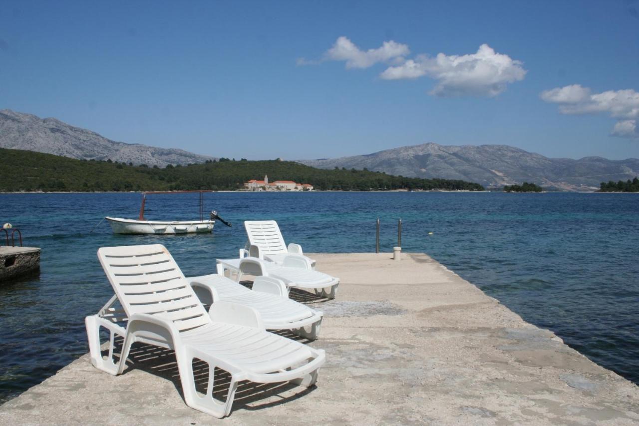 Apartments By The Sea Korcula - 4407 Лумбарда Екстер'єр фото